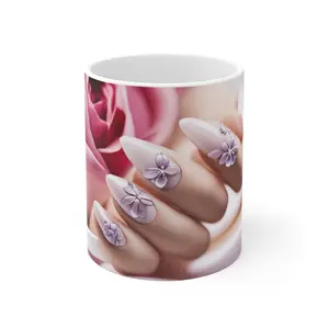 Ceramic Mug 11oz - "Posh Nails"