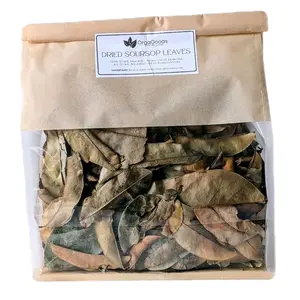 OrgaGoods Dried Soursop Leaves - 100% Dried Soursop Leaves, Hand Selected, No Added Flavor Preservatives