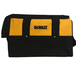 DeWALT 16 in. Hard Bottom Medium Size Heavy Hand Duty Tool Bag