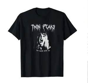 VintageTee Gildan Twin Peaks Fire Walk With Me Laura Palmer T-shirt, Twin Peaks 1990 Movie Laura Palmer Vintage Halloween Shortsleeve Tshirt Festive
