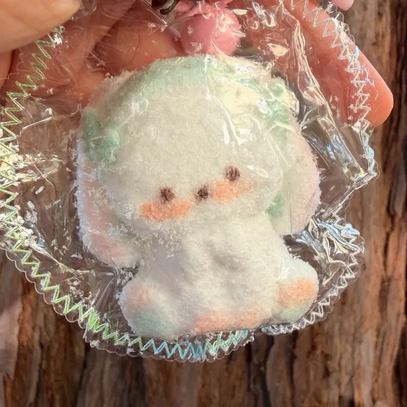 Floppy Earred Snow Bunny Taba Squishy
