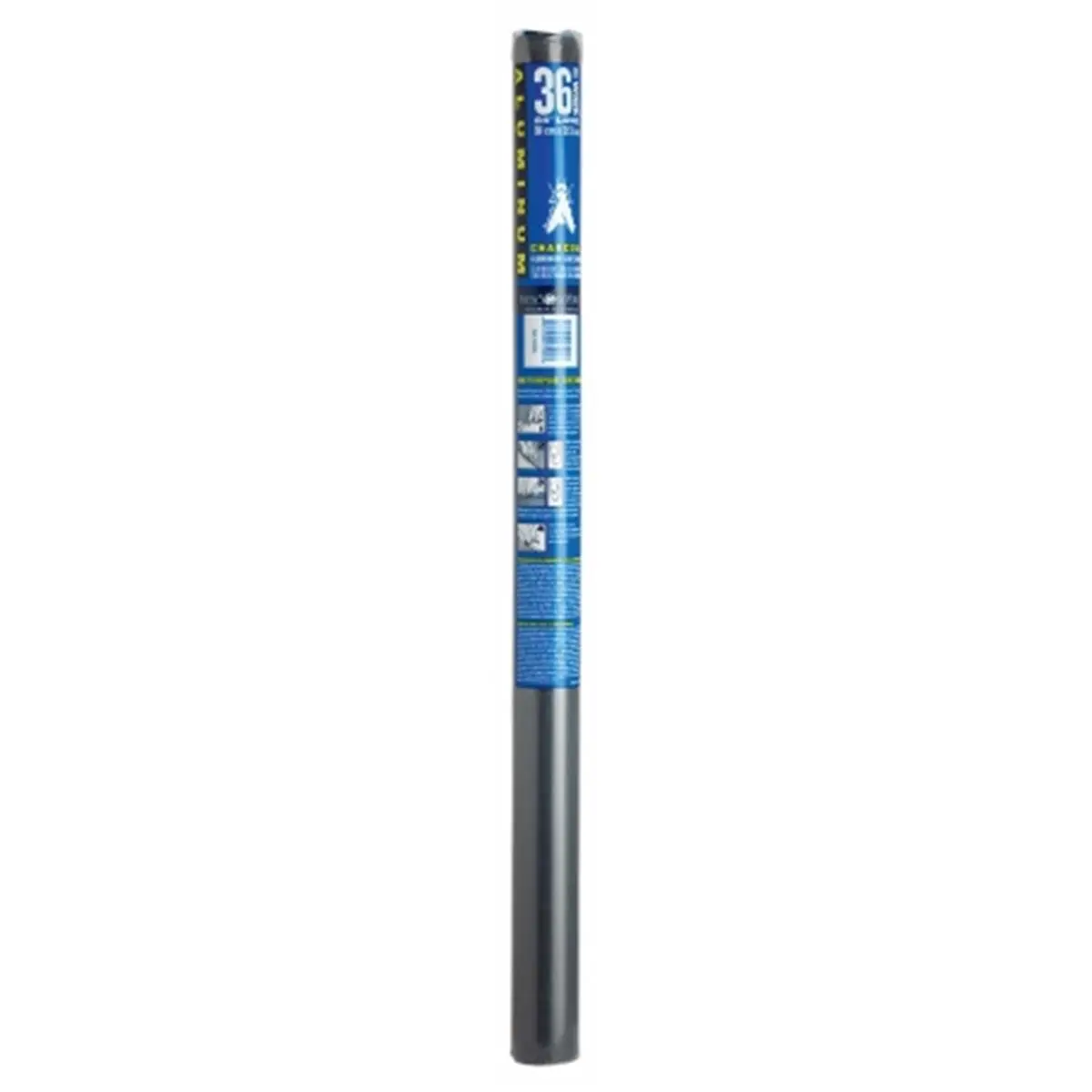 Saint Gobain Charcoal Aluminum Screen Mesh for Outdoor Use - Sturdy, Durable, and Sag-Resistant Roll, 3' x 7', Sailing Water Sports, Enhances Appearance