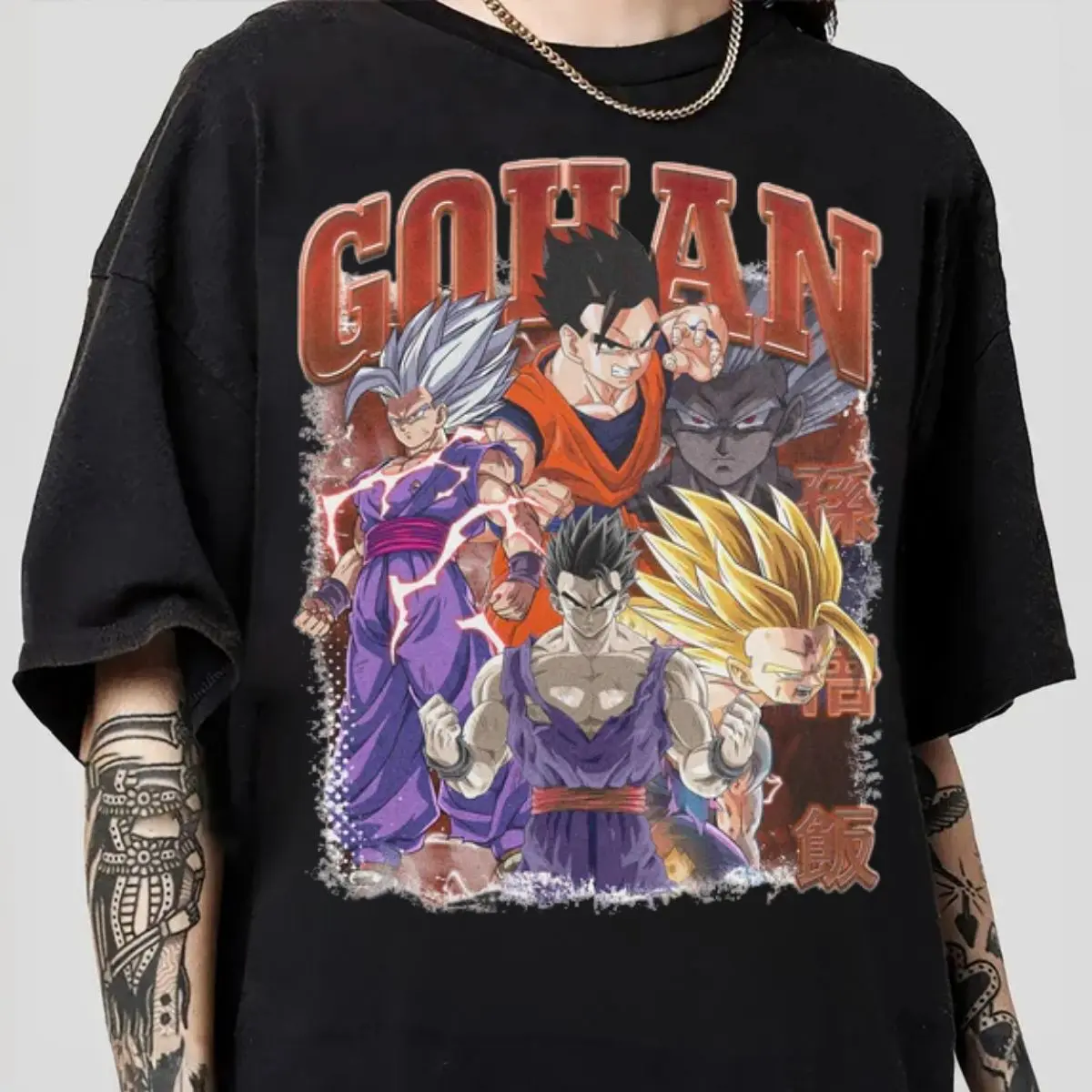 #Gohan Anime Graphic Tee, #Dragon #Ball-Z Anime Shirt, Sweatshirt, Hoodie, Anime Bootleg Shirt, DBZ Shirt, Gift For Anime Fan