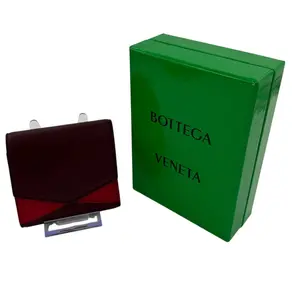 Pre-owned Bottega Leather Wallet Veneta Timeless Elegance & Iconic Craftsmanship for Everyday Use or as a Stylish Accessory