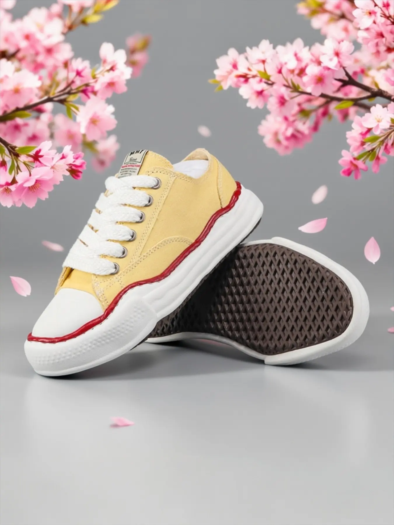 Low Top Canvas Shoes, Textile Upper, Rubber Sole, Flatform Heel, Casual Patchwork Design, All Seasons Student Campus Footwear