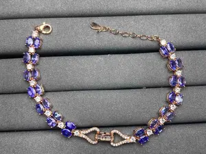 A517 Tanzanite Bracelet Natural Stone