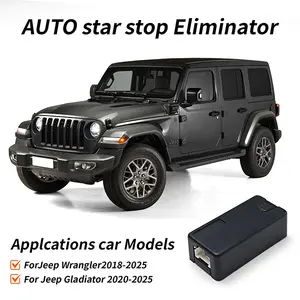 UltraEra Auto Start Stop Eliminator for Jeep Wrangler JL 2018 2019 2020 2021 2022 2023 2024 2025 2026 Gladiator JT 2020-2026 Auto Stop Eliminator Engine Auto Stop/Start Disable/Plug Play Car Accessories