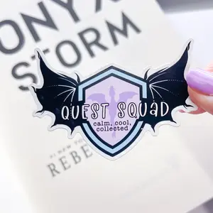 Quest Squad Vinyl Die Cut Sticker | Onyx Storm OFFICIALLY LICENSED