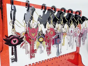 Hazbin Hotel | Character Inspired Key Earrings Hazbin Hotel | Character Inspired Key Earrings