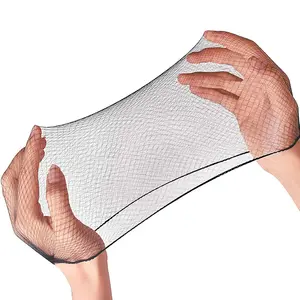 【Free gift】22 Inches Hair Nets Elasticity Invisible Elastic Mesh for Food Service, Ballet Bun, Sleeping, Women and Wig
