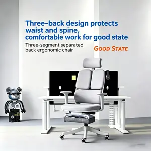 Ergonomic Cloud Comfort Leaning Office Chair, High-Density Shaped Sponge for Ultimate Relaxation & Support, Rotatable Supportive Budget Desk Chair, Rotatable Desk Chairs Classroom Furniture