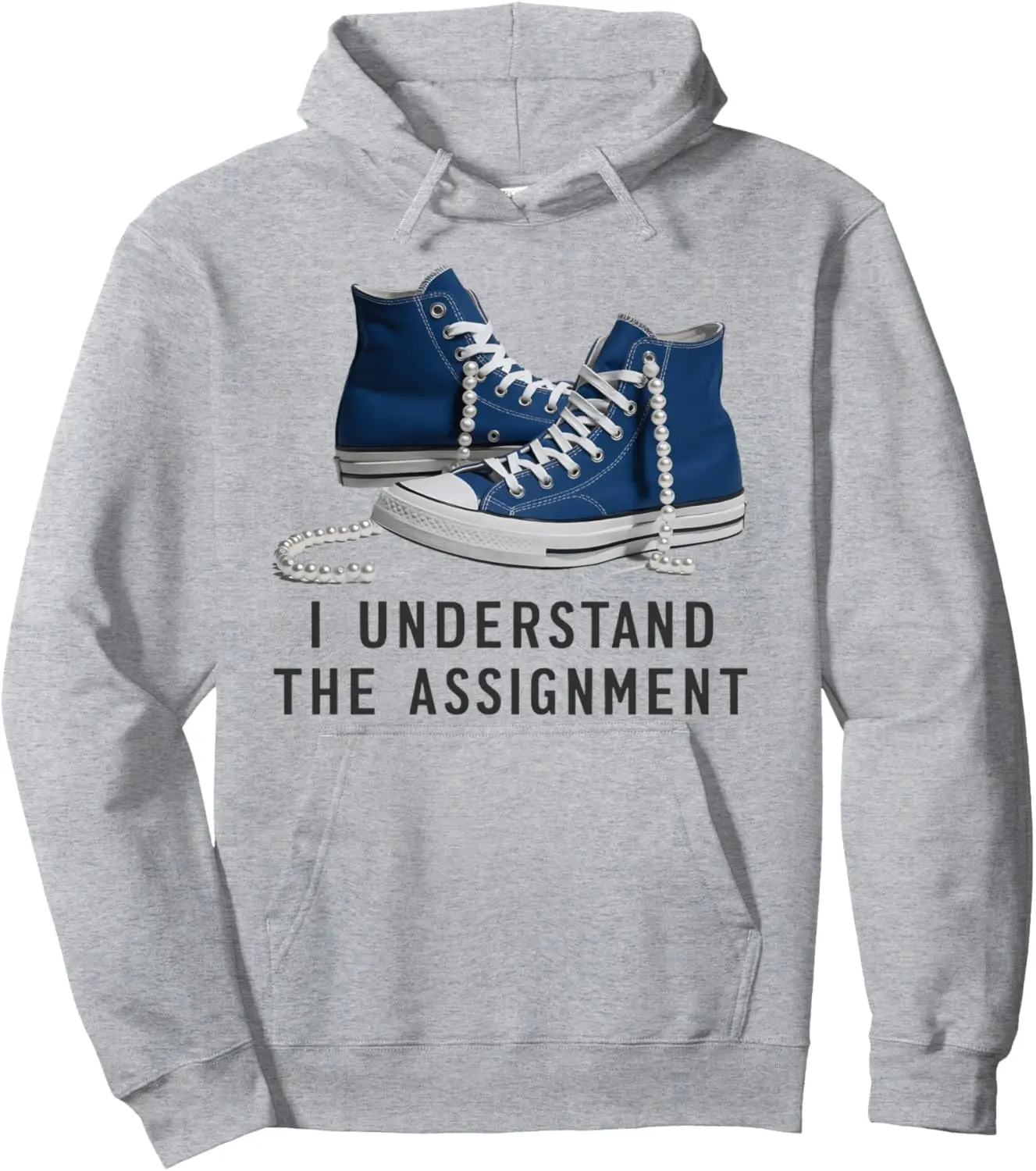 I Understand the Assignment Vote Blue Election 2024 Pullover Hoodie