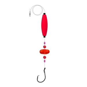 Fishing Float Rig with Hook, Catfish Float Rig, Santee Rig with Fishing Rattles For Catfishing, Outdoor Fishing Accessories