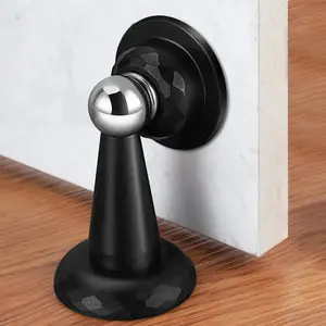 Magnetic Door Stopper, 1 Count Magnetic Door Stop with Double Sided Tape, Door Stopper for Wall & Floor Installation, Home Accessories