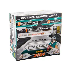 2024 Panini Prizm Football Mega Box (Neon Green Pulsar) Sport Trading Card Multisport Cards