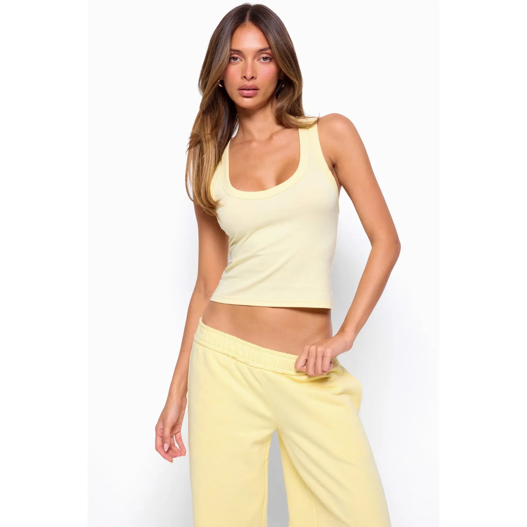 Janele Ribbed Tank Top