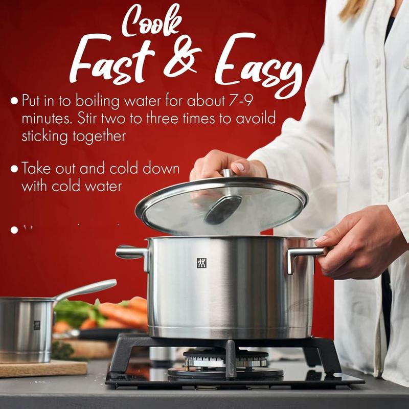 Fusion Select 2 Packs Sweet Potato Glass Noodles - Zero-Fat, Low-Calorie, No-Sodium Diet-Friendly, Gluten-Free, Vegan, Stir-Fry, Dumplings, Hot Pot 7.05oz