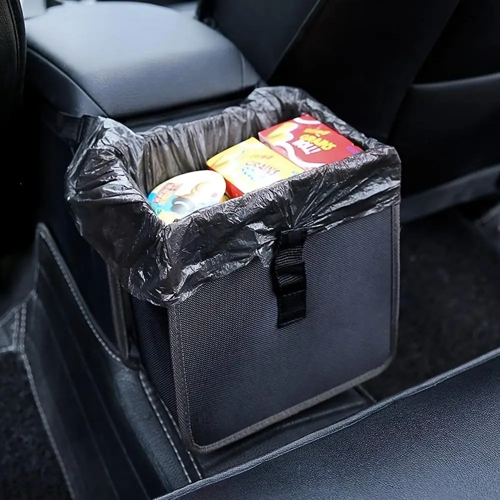Hanging Car Trash Can, Waterproof Car Trash Bag, Automotive Interior Accessories