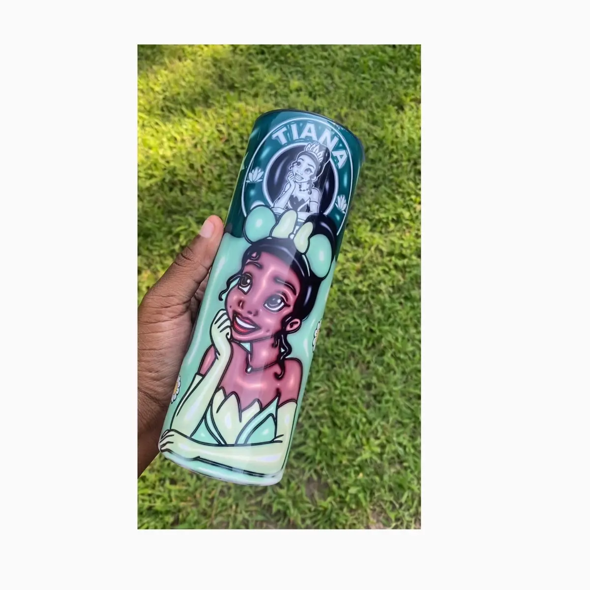 20 oz Princess Tiana Tumbler