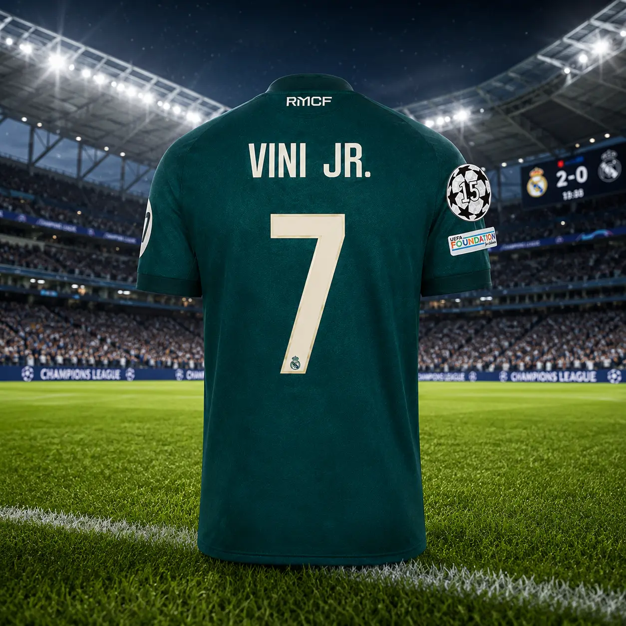 Men's No.7 European Club-Inspired Breathable Quick-Dry Soccer Jersey, Collectible Athletic Fan Apparel