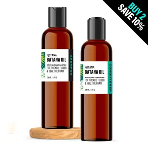 Batana Oil Shampoo and Conditioner Set - Keratin Infused Formula for Hair Growth, Thickening and Strengthening, Anti Hair Loss