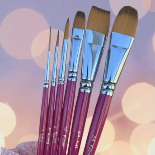 Body Paint Makeup 6 Brush set (free gift for the first 30 buyers) Cosmetic Brushes