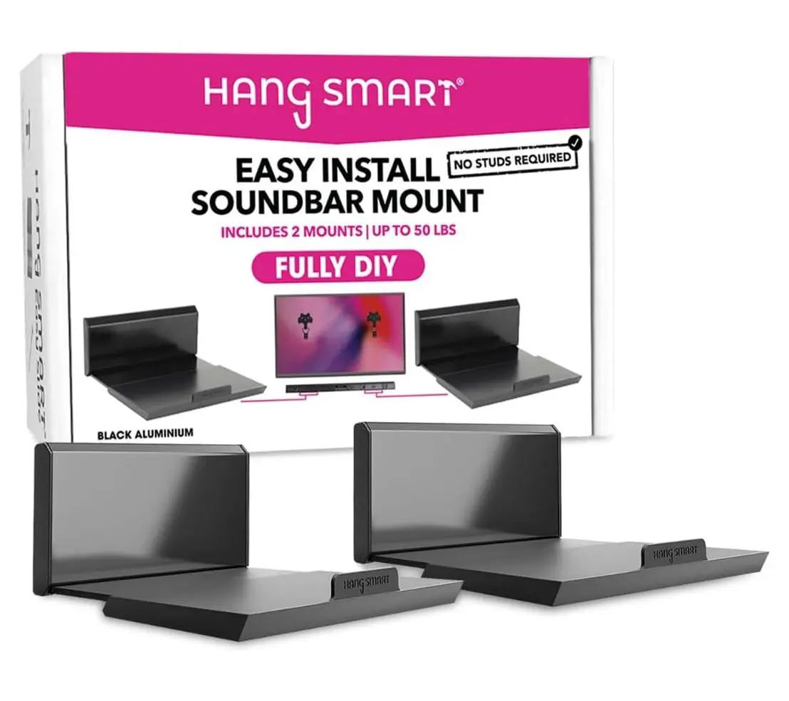HangSmart NO STUD DIY Soundbar Mount HangSmart NO STUD DIY Soundbar Mount