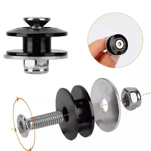 10Pcs/5Set Car Quick Release Fasteners Bumper Holder Trunk Fender Hatch Lids