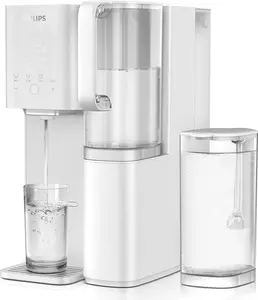 Household Kitchen Countertop Portable Reverse Osmosis Water Purifier Dispenser - 200G, Hot & Cold Water, Desktop Installation