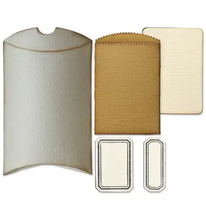 Sizzix Thinlits Die Set 5PK - Vault Pillow Box + Bag  by Tim Holtz