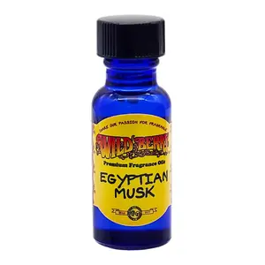 1x Wild Berry Egyptian Musk Oil - Home Fragrance Scented Aromatherapy Essential Perfume Diffuser Burner Liquid Room Deodorizer Odor Eliminator Long Lasting Premium High Quality Natural Woody Floral Meditation Zen Relaxing Gift 1ct