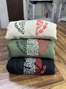 Embroidered Mexico Sweatshirt, Mexico Flag Crewneck, Mexico Eagle Sweatshirt