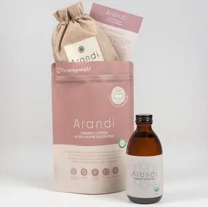 Arandi Sacred Womb Pack Bundle (Wrap + 250ml Castor Oil)
