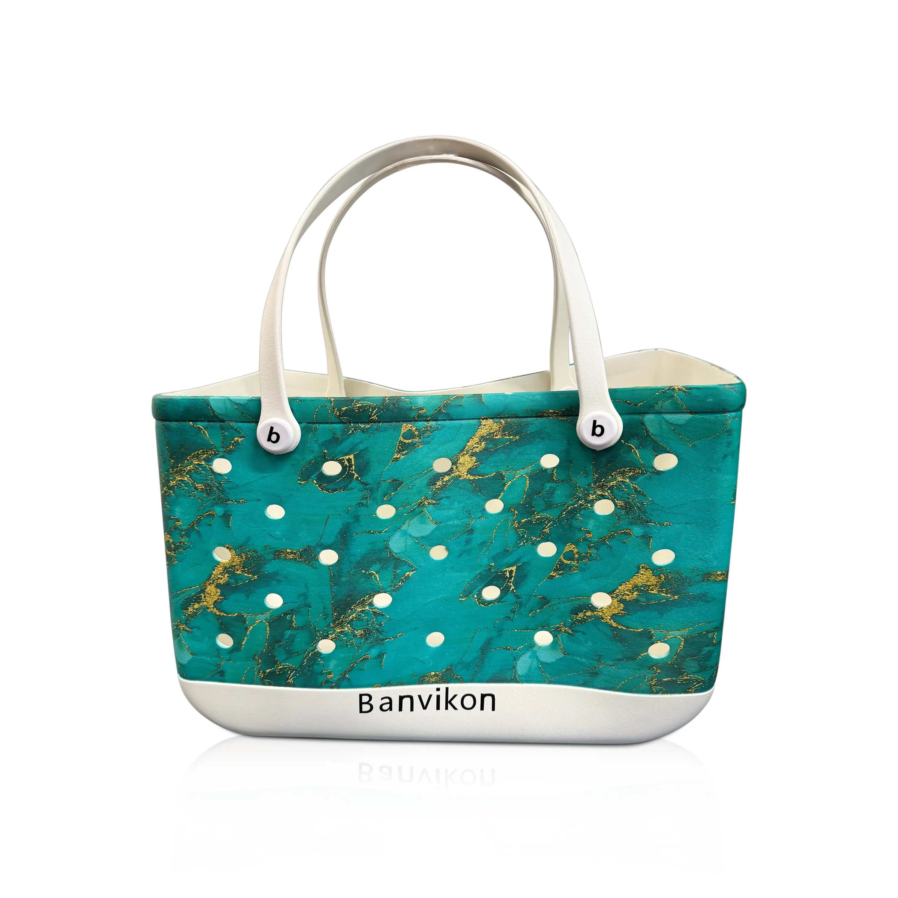 Banvikon Extra Large Beach Bag For Women Rubber Tote Bag Ideal for Family Beach Days Pool Sports Camping Road Trips Vacations Weekend Trips Market and Travel Hand Wash Only