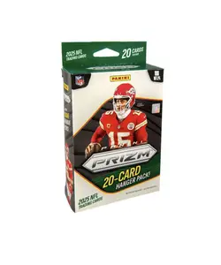 2025 NFL PRIZM HANGER BOX - Official Trading Card Collection for Collectors and Fans