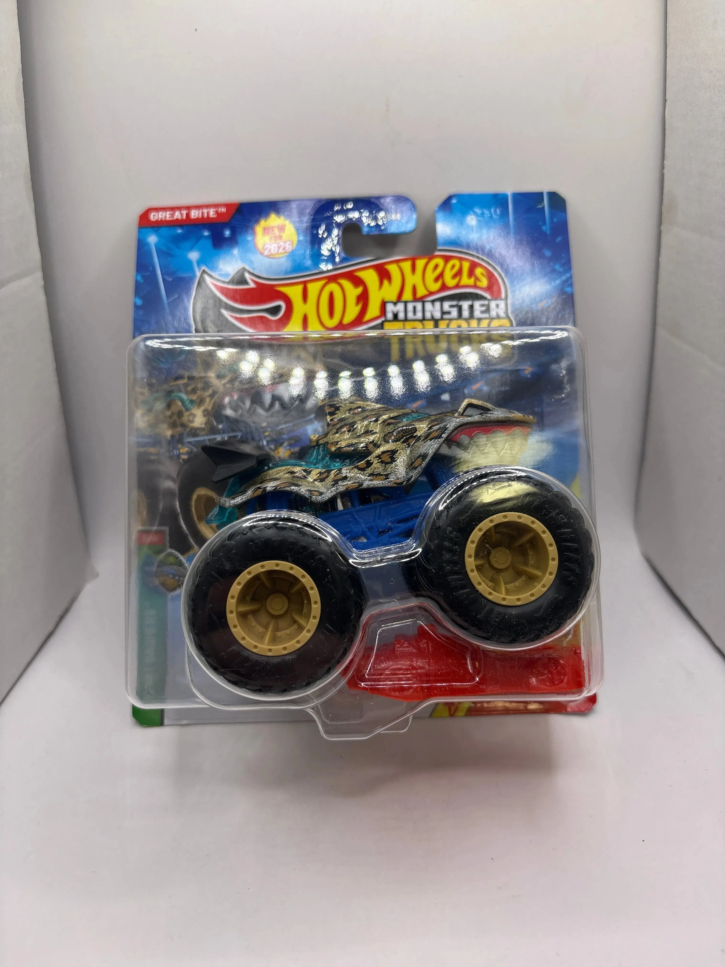 Hot Wheels Great Bite Monster Truck Diecast multi colors