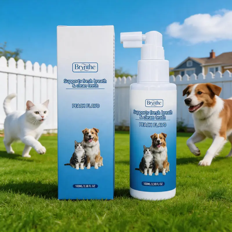 Dog & Cat Breath Refreshing Spray - Gentle Daily Care