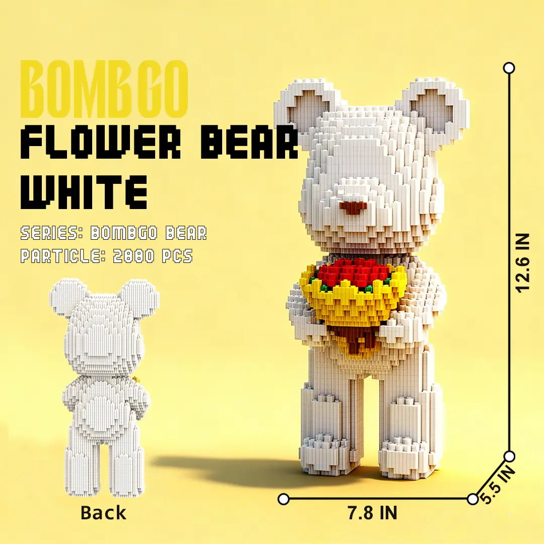 White Flower Bear