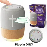 Mood Bible Plug-In Audio Player Speaker - 300+ Preloaded Verses, Faith-Based Encouragement, Uplifting Spiritual Support, User Manual Included, Kids' Gift (Children's Literature & Art Audio Product)
