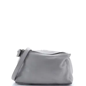 Pre-owned GIVENCHY Leather Top Handle Bags Pandora Bag Small by Rebag