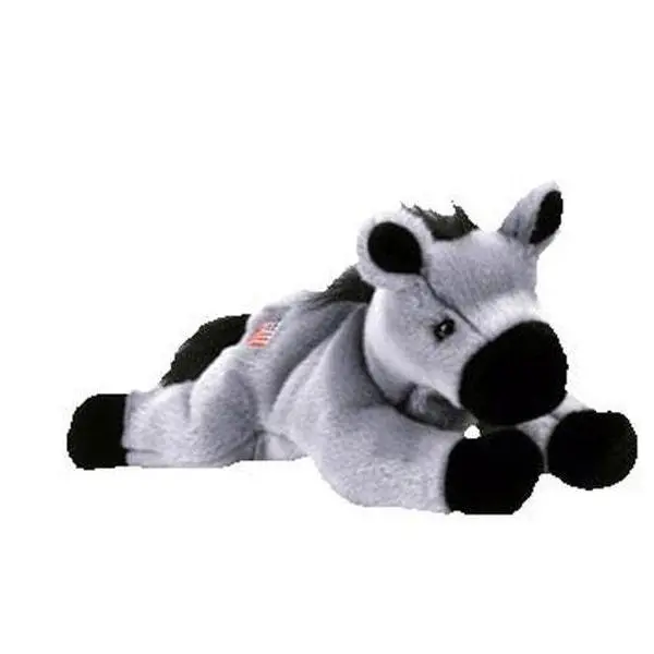 TY Beanie Buddy - LEFTY the Donkey (13 inch) - MWMTs
