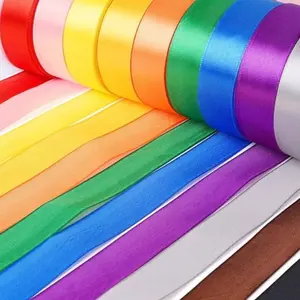 1 1/2” - Listón Satinado “1 Cara” 100 yardas