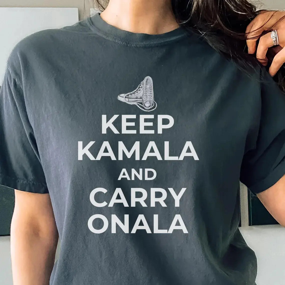 Keep Kamala and Carry Onala Saturday Night Live Shirt Kamala Harris Tshirt Keep Calm and Carry One Harris for President Sweatshirt