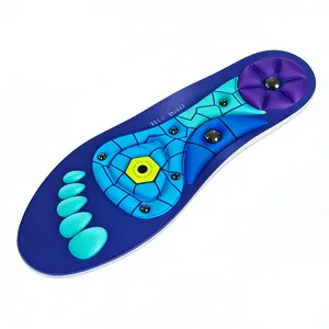 Insoles, Magnetic Acupressure Insoles, Acupressure Insoles for Women Men, Get Relief for Painful Feet, Orthopedic Insoles for Women and Men Relieve Tired （Size can be Trimmed）