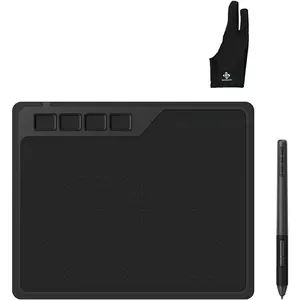 S620 6.5 x 4 Inches Graphics Tablet with 8192 Passive Pen 4 Express  for Digital Drawing & OSU & Online Teaching-for  Windows Android OS