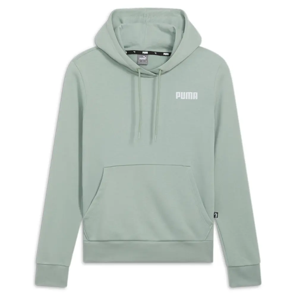 PUMA Womens Essentials Logo Hoodie Casual Outerwear Casual - Green