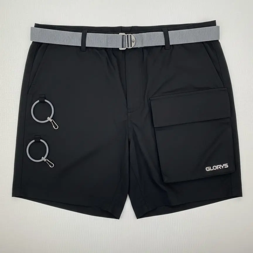 Valabasas - Cargo Compact Shorts - Jet Black