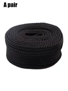 Solid Color Wide Shoelaces, Casual Simple Shoes Accessories for Women & Men, Shoes Accessories for Daily Use, Bootlace Lace Up