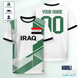Iraq Soccer USA 2026 Shirt, Iraq Football Lover Tee, Iraq 2026 Custom, Iraq Soccer Gift for Men Women