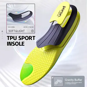 Arch Support Professional Sports Insole for Men and Women - Thickened TPU with High Elasticity, Comfortable, and Deodorant - Suitable for Basketball, Running, and Shock Absorption - Same Style - Shoe, Footwear Vacuum Bedroom